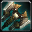 Hache d'armes griffe-de-wyrm