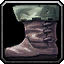 Bottes en cuir estampé