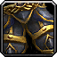 Jambes de l'impie cuirassées